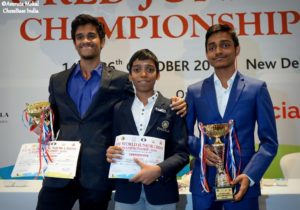 Read more about the article ChessGurukul students who won 3 of top10 places at World Junior Championship at Delhi!