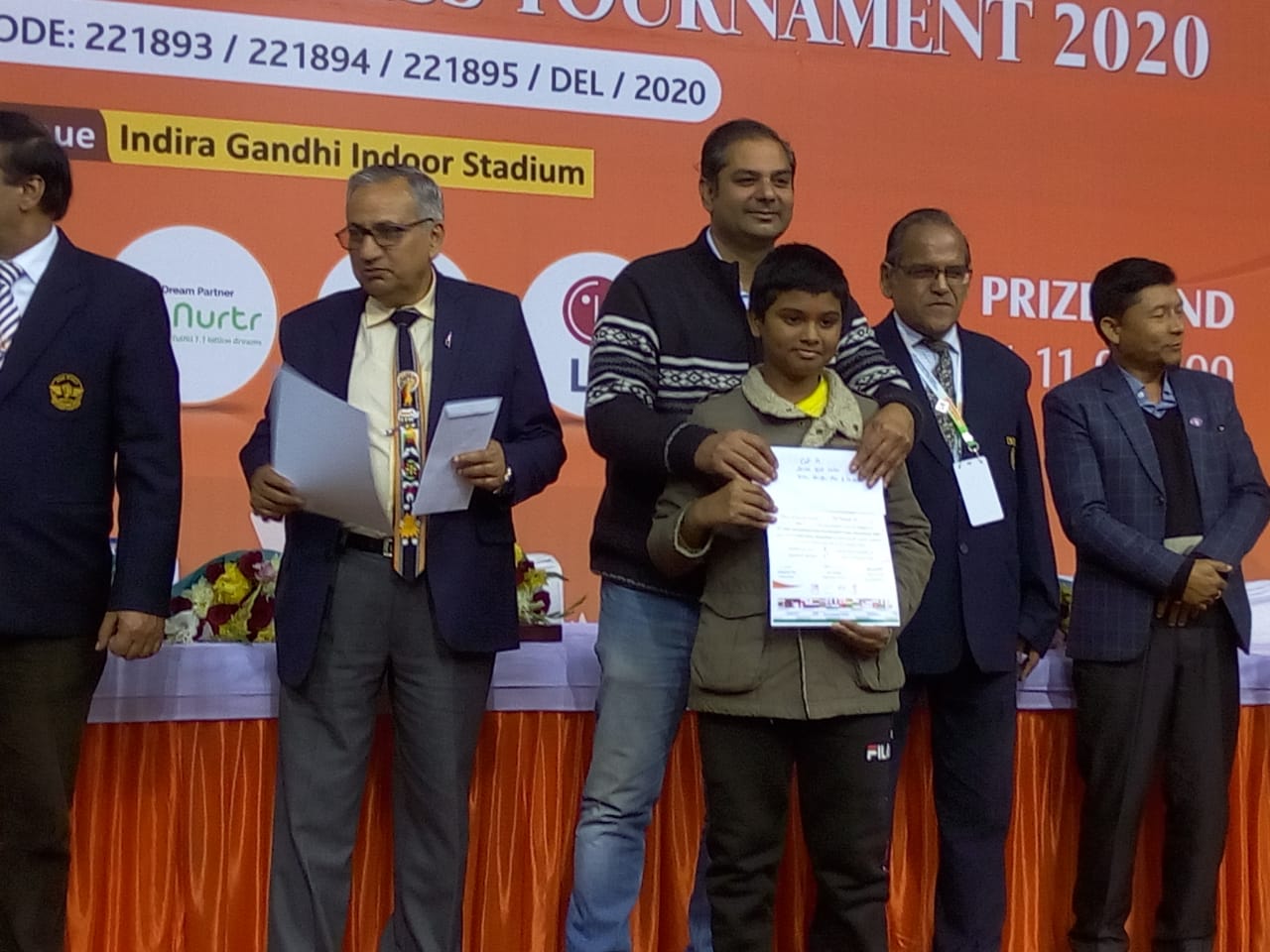 Read more about the article Congratulations to 13 year old Pranesh for his maiden GM norm at Delhi open!