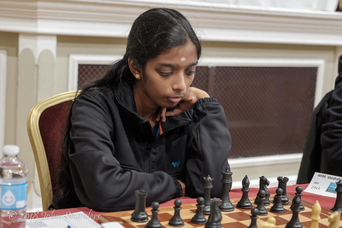 You are currently viewing Congratulations to Vaishali  for winning the Heraklion GM Norm “Fischer Memorial tournament”