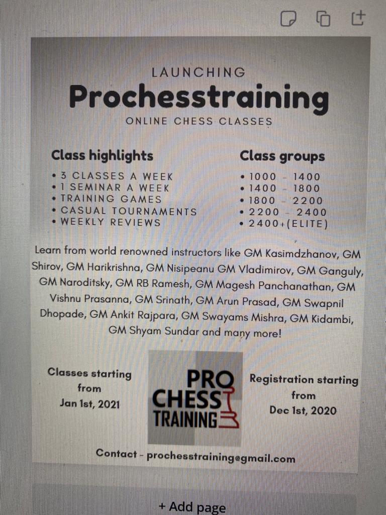 ProChess Training