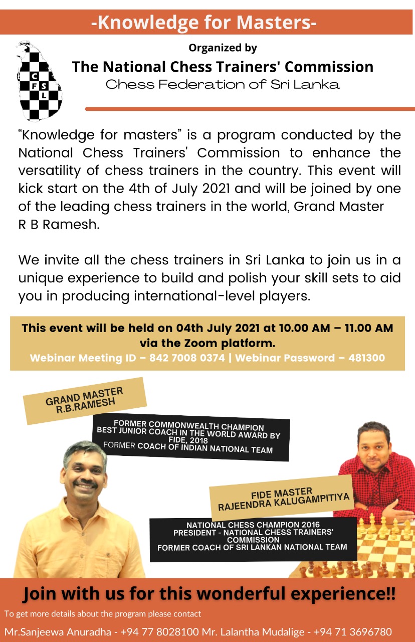 FIDE Trainers Seminar – English Chess Federation